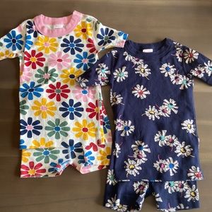 Set of two Hanna Andersson shortie pajama set (both are 4t)